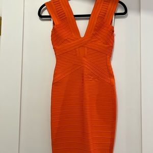 Herve Leger dress, XXS, never worn. Smoke free home